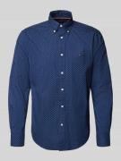 Tommy Hilfiger Regular Fit Freizeithemd aus reiner Baumwolle in Blau, ...
