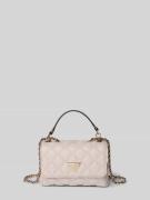Guess Handtasche mit Tragehenkel Modell 'GIULLY' in Stein, Größe 1