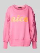 miss goodlife Relaxed Fit Sweatshirt mit Rundhalsausschnitt in Rosa, G...