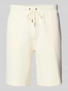 Polo Ralph Lauren Sweatshorts mit elastischem Bund in Beige, Größe XL