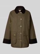 Gant Wide Fit Jacke aus Baumwoll-Mix mit Pattentaschen Modell 'Barn' i...