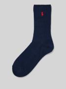 Polo Ralph Lauren Socken mit Logo-Stitching in Dunkelblau, Größe 36-41