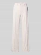 Angels Stoffhose mit Bügelfalten Modell 'Liz Jump' in Beige, Größe 36/...
