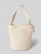 Tommy Hilfiger Beuteltasche mit Zierstichen in Beige, Größe 1