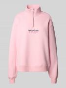 OH APRIL Sweatshirt mit Stehkragen und Reißverschluss Modell 'Georgia'...