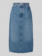 Tommy Hilfiger Straight Fit Midi-Jeansrock aus Lyocell Modell 'LANA' i...