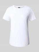 JOOP! T-Shirt mit Label-Stitching und Rundhalsausschnitt in Weiss, Grö...