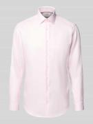 Christian Berg Men Regular Fit Business-Hemd mit Kentkragen in Hellros...