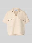 JAKE*S STUDIO WOMAN Relaxed Fit Jeansbluse mit Brustpattentaschen in O...