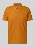 Tom Tailor Regular Fit Poloshirt aus reiner Baumwolle in Senf, Größe L