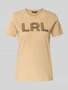 Lauren Ralph Lauren T-Shirt mit Stitching und Rundhalsausschnitt Model...