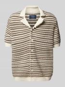 MCNEAL Strickjacke mit Knopfleiste in Ecru, Größe L