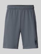 CHAMPION Sweatshorts mit Logo-Print Modell 'TAPE' in Anthrazit, Größe ...