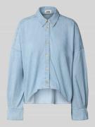 Drykorn Relaxed Fit Jeansbluse Modell 'OSHIA' in Hellblau, Größe 40