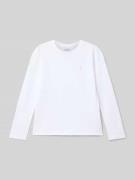 Polo Ralph Lauren Teens Longsleeve mit Label-Stitching in Weiss, Größe...