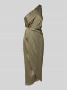 V by Vera Mont Cocktailkleid mit One-Shoulder-Träger in Hellgruen, Grö...
