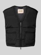 MOS MOSH Boxy Fit Daunenweste mit Zweiwege-Reißverschluss Modell 'Manj...