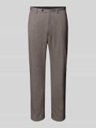 DIGEL Slim Fit Anzughose mit Gesäßtaschen Modell 'Ano' in Hellbraun, G...