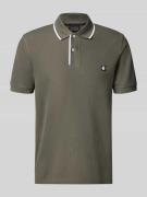 Christian Berg Men Regular Fit Poloshirt aus reiner Baumwolle in Metal...