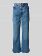 Tommy Hilfiger Wide Leg Jeans aus Lyocell in Bleu Melange, Größe 26/32