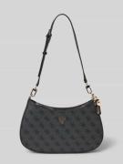 Guess Handtasche mit Label-Applikation und Schulterriemen in Anthrazit...
