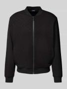 JOOP! Collection Sweatjacke mit Eingrifftaschen in Black, Größe S