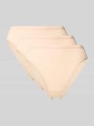 Sloggi Slip mit elastischem Bund Modell 'GO DAILY COTTON' in Beige, Gr...