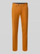 Christian Berg Men Regular Fit Chino mit Gesäßtaschen in Kupfer, Größe...