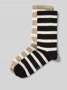 Jake*s Casual Socken aus Baumwoll-Mix mit Logo-Stitching im 2er-Pack i...