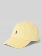 Polo Ralph Lauren Basecap mit Logo-Stitching in Hellgelb, Größe 1