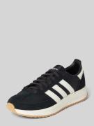 adidas Sportswear Ledersneaker mit labeltypischen Streifen Modell 'RUN...