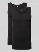 adidas Sportswear Tanktop mit Label-Print im 2er-Pack in Black, Größe ...