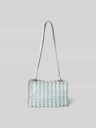 Rabanne Handtasche mit Tragehenkel in Silber, Größe 1