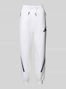 adidas Sportswear Sweatpants mit elastischem Bund und Tunnelzug in Wei...