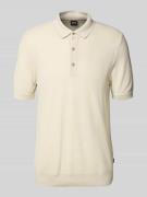 BOSS Regular Fit Poloshirt aus Lyocell-Baumwoll-Mix Modell 'LANNOTTI' ...