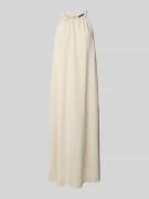 Someday Maxikleid aus Viskose-Leinen-Mix Modell 'Quise' in Sand, Größe...