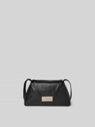 MM6 Maison Margiela Henkeltasche aus echtem Kalbsleder in Black, Größe...