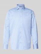 ETERNA Modern Fit Business-Hemd mit Kentkragen in Bleu, Größe 42