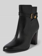 Lauren Ralph Lauren Stiefeletten mit Label-Applikation in Black, Größe...