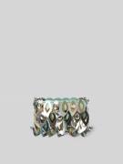 Rabanne Handtasche mit abnehmbarem Tragehenkel in Silber, Größe 1