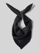 Lauren Ralph Lauren Seidenschal mit Logo-Print Modell 'DOT' in Black, ...