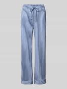 CCDK Copenhagen Pyjama-Hose mit elastischem Bund Modell 'Janet' in Bla...