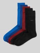 BOSS Strümpfe aus Baumwoll-Mix im 5er-Pack in Rot, Größe 39-42