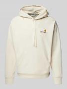 Carhartt Work In Progress Hoodie mit Kapuze in Offwhite, Größe M