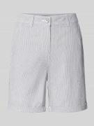 Tom Tailor Regular Fit Bermudas aus Baumwoll-Mix in Black, Größe 36
