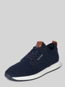 Tommy Hilfiger Low Top Sneaker mit Label-Prägung in Marine, Größe 43