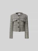 Self-Portrait Jacke mit Woll-Anteil in Black, Größe L