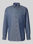 ETERNA Modern Fit Business-Hemd mit Kentkragen in Royal, Größe 42