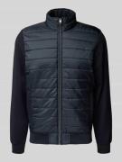 Christian Berg Men Steppjacke mit Stehkragen in Marine, Größe L