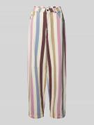 Jake*s Casual Wide Leg Jeans im 5-Pocket-Design in Offwhite, Größe 34